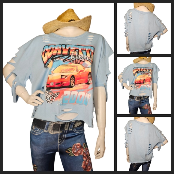 Tops - Cropped Upcycled Creation By Michikokoko